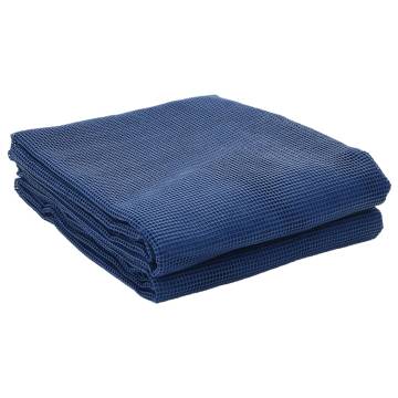 Camping Floor Mat Blue 5.5x2.5 m - Durable & Lightweight