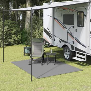 Camping Floor Mat Light Grey 4x2 m - Comfortable & Durable