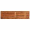 Rectangular Solid Wood Acacia Table Top - 110x20x2.5 cm