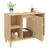 Sink Cabinet Sonoma Oak | 80x33x60 cm Engineered Wood