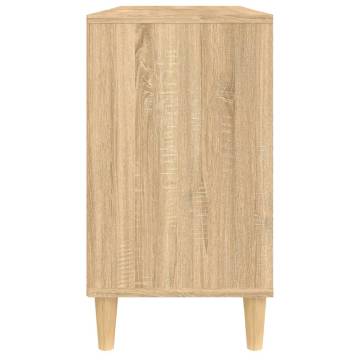 Sink Cabinet Sonoma Oak | 80x33x60 cm Engineered Wood