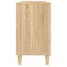 Sink Cabinet Sonoma Oak | 80x33x60 cm Engineered Wood