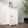 Sideboard White 40x35x80 cm Solid Wood Pine Colour white Quantity in Package 1 Model 1 door side cabinet 