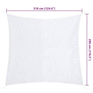 Camouflage Net with Storage Bag - 316x296 cm White