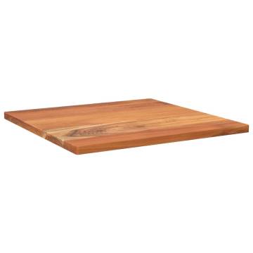 Square Solid Wood Acacia Table Top 50x50 cm | HipoMarket