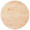 Classic Round Solid Pine Table Top Ø50x3 cm - Hipomarket