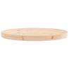 Classic Round Solid Pine Table Top Ø50x3 cm - Hipomarket