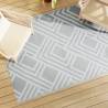 Outdoor Carpet Grey 140x200 cm PP Colour stripe grey Size 140 x 200 cm Quantity in Package 1 