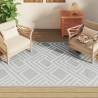 Outdoor Carpet Grey 140x200 cm - Durable & UV-Resistant