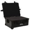 Wheeled Flight Case Black 58x45x27 cm PP - Hipomarket