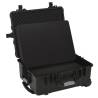 Wheeled Flight Case Black 58x45x27 cm PP - Hipomarket