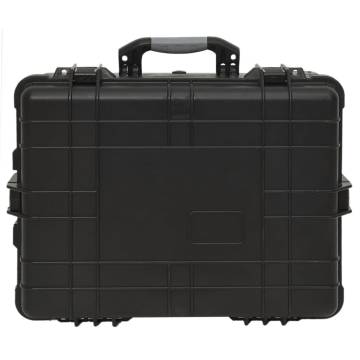 Wheeled Flight Case Black 58x45x27 cm PP - Hipomarket