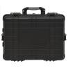 Wheeled Flight Case Black 58x45x27 cm PP - Hipomarket