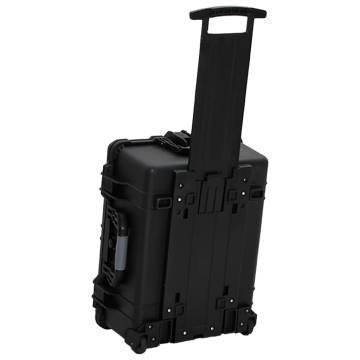 Wheeled Flight Case Black 58x45x27 cm PP - Hipomarket