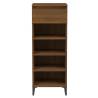 Elegant Brown Oak Shoe Rack | 40x36x105 cm | Hipomarket