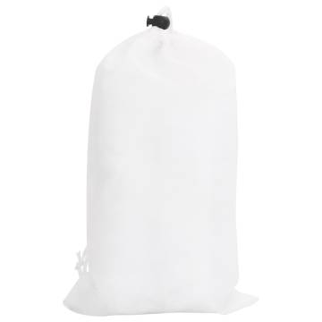 Camouflage Net with Storage Bag | White 1038x137 cm