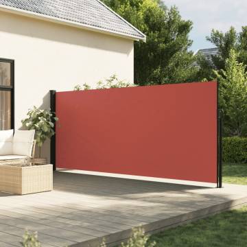 Retractable Side Awning Terracotta 160x300 cm | HipoMarket