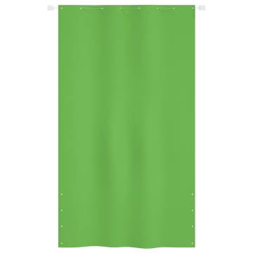 Light Green Balcony Screen 140x240 cm - Privacy & Style