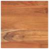 Table Top 40x40x2.5 cm Square Solid Wood Acacia Colour acacia wood(natural) Size 40 x 40 cm Quantity in Package 1 Thickness 25 mm 