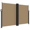 Retractable Side Awning Taupe 160x1000 cm | Hipomarket