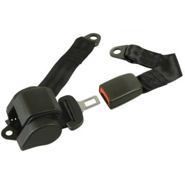 Carpoint 3-Point Safety Belt - Automatic Black for Trucks