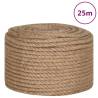 Jute Rope 25m Long | 12mm Thick | Ideal for Crafts & Gardening