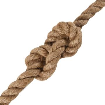 Jute Rope 25m Long | 12mm Thick | Ideal for Crafts & Gardening