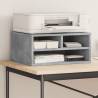 Printer Stand Concrete Grey - Organise Your Workspace | HipoMarket