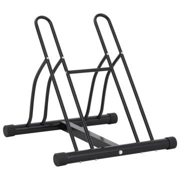 Bicycle Stand for 2 Bikes | Freestanding Steel Rack