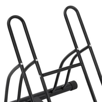 Bicycle Stand for 2 Bikes | Freestanding Steel Rack