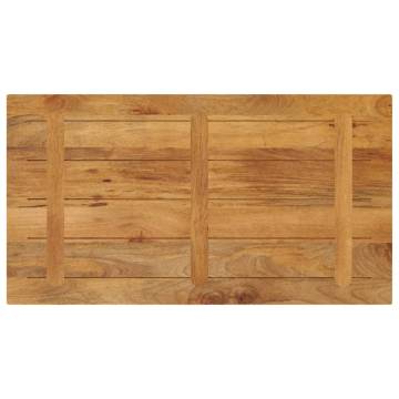 Table Top 100x50 cm Solid Mango Wood | Rustic Charm