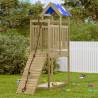 Wooden Play Tower 110.5x52.5 cm - Durable Pine Structure