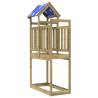 Wooden Play Tower 110.5x52.5 cm - Durable Pine Structure