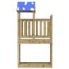 Wooden Play Tower 110.5x52.5 cm - Durable Pine Structure