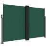 Retractable Side Awning Dark Green 160x600 cm | HipoMarket