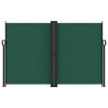 Retractable Side Awning Dark Green 160x600 cm | HipoMarket