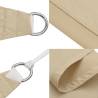 Sunshade Sail Oxford Fabric Triangular 4x5x6.4 m - Beige