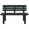 Garden Bench Green 110x52x71 cm - Durable Outdoor Seating