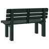 Garden Bench Green 110x52x71 cm - Durable Outdoor Seating