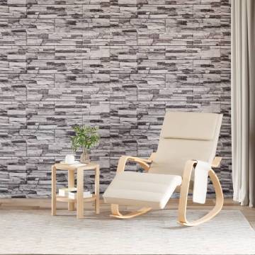 3D Wall Panels - Light Grey EPS - 10 pcs - 100x50 cm