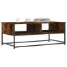 Stylish Smoked Oak Coffee Table - 100x51 cm - Hipomarket