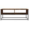 Stylish Smoked Oak Coffee Table - 100x51 cm - Hipomarket