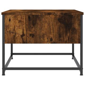 Stylish Smoked Oak Coffee Table - 100x51 cm - Hipomarket