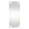 Wall Mirror with LED Lights 50x100 cm - Modern Glass Design