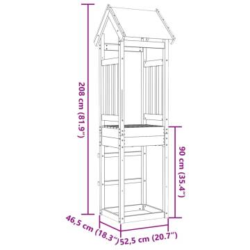 Play Tower 52.5x46.5 cm – Durable Wooden Fun for Kids