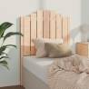 Bed Headboard 81x4x110 cm Solid Wood Pine Colour natural Size 81 x 110 cm Quantity in Package 1 