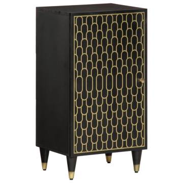 Elegant Side Cabinet in Solid Mango Wood - 40x33x75 cm