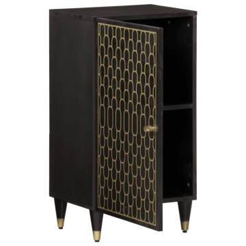 Elegant Side Cabinet in Solid Mango Wood - 40x33x75 cm