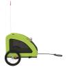 Durable Pet Bike Trailer – Green Oxford Fabric & Iron