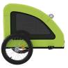 Durable Pet Bike Trailer – Green Oxford Fabric & Iron